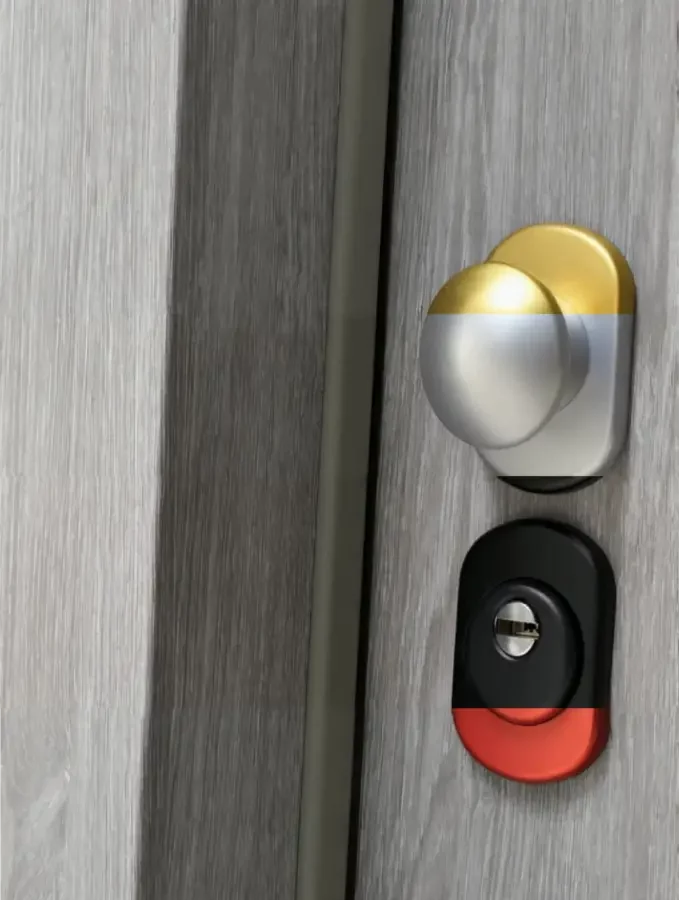 herrajes personalizados puerta acorazada iron